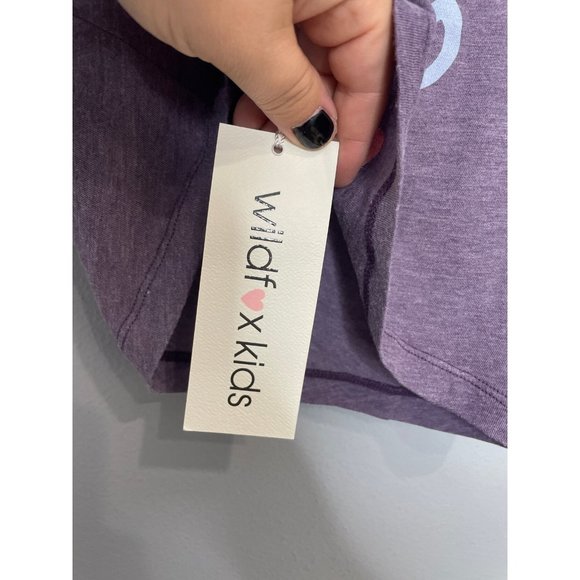 NWT WILDFOX Kids Cropped Kind Is Cool Tee - Picture 3 of 5
